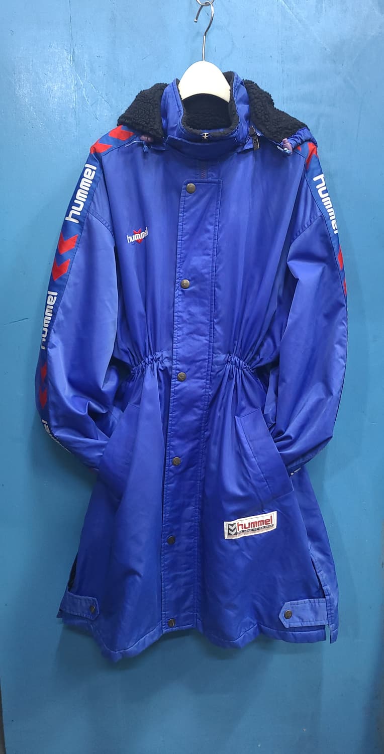 껄렁한 힙~함 험멜 양털롱패딩코트파카 상품이미지2