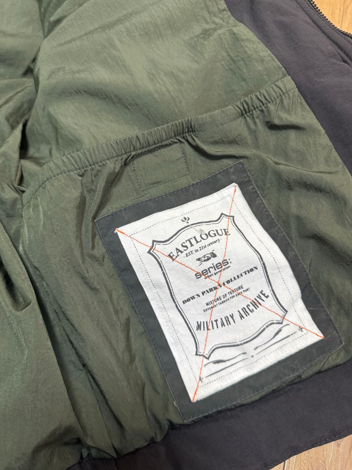 [100]이스트로그 X 시리즈 21fw 덕다운 파카 패딩 상품이미지4