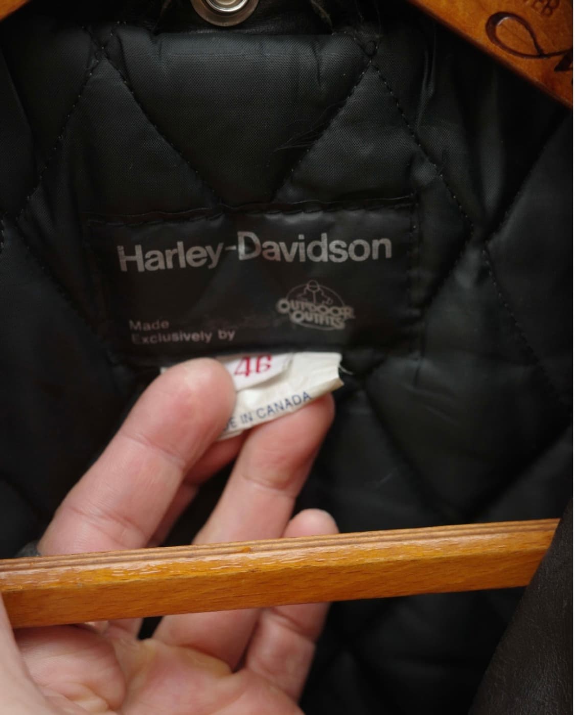 90s 할리데이비슨 폴리스맨 자켓 Xxl 상품이미지5