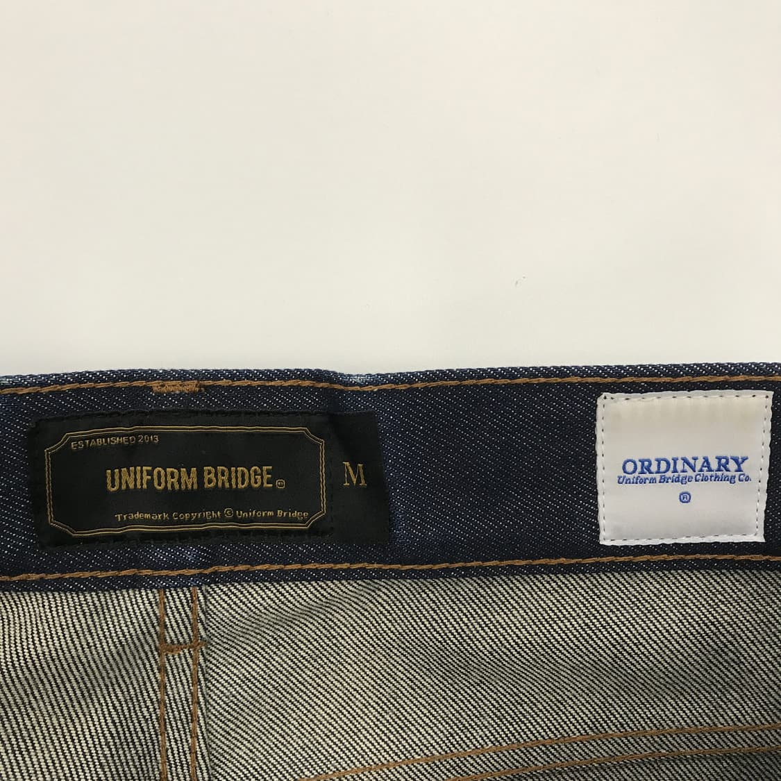 유니폼브릿지 셀비지 데님팬츠 [M] 상품이미지4