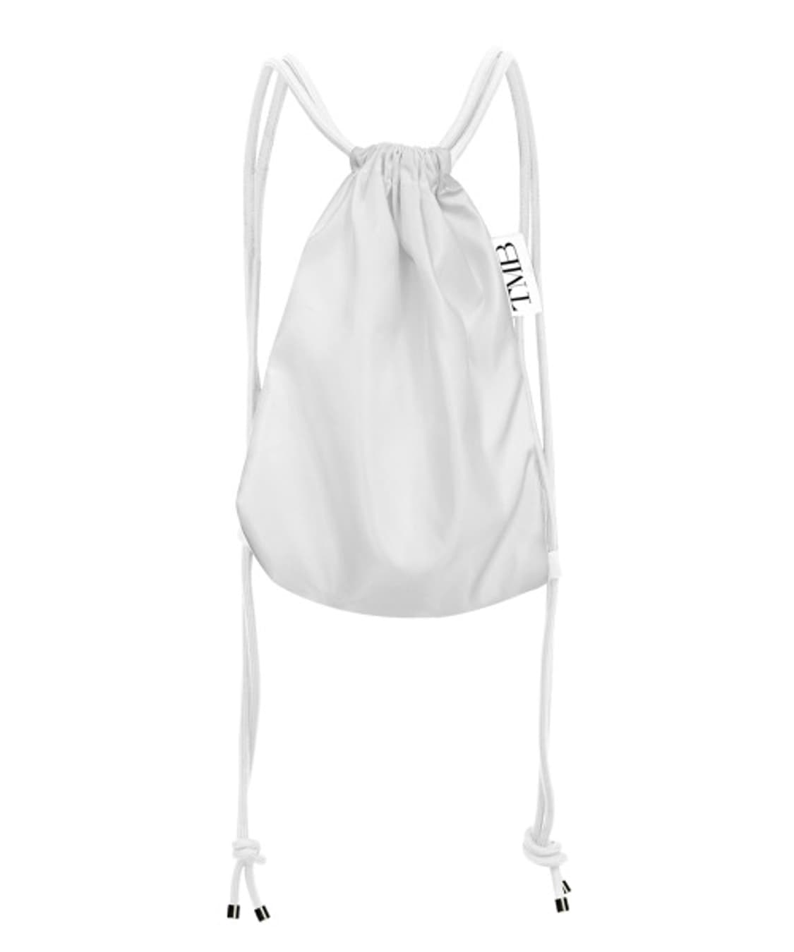 트리밍버드 올 화이트 스트링 백팩 화이트 상품이미지1