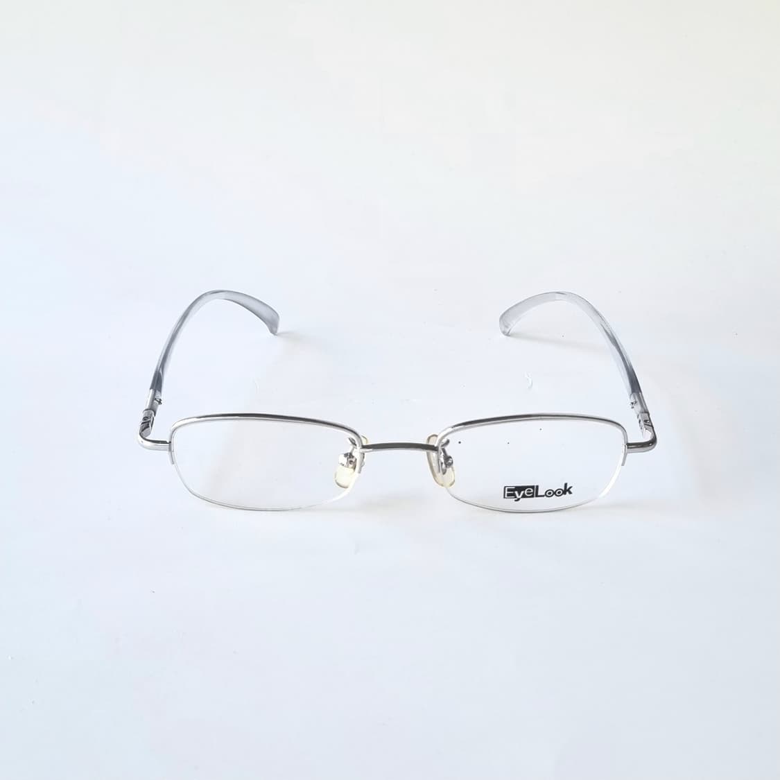 데드스탁 빈티지 실버 메탈 하프림 안경테 776 상품이미지2