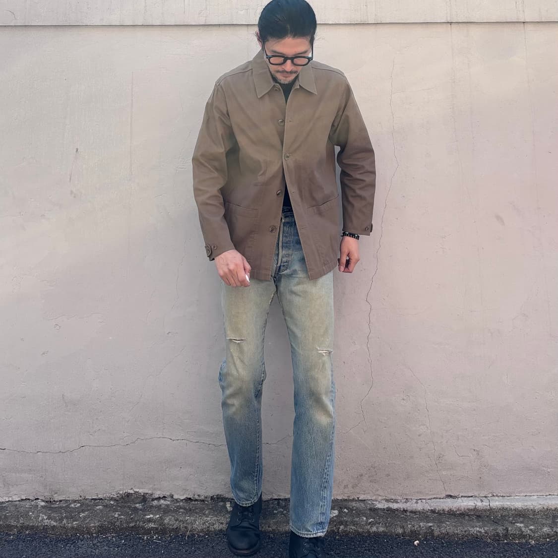 일본 반 코튼 자켓 상품이미지9