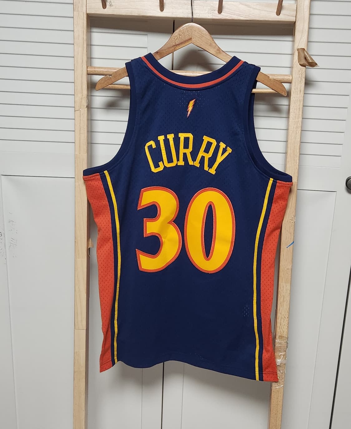 미첼앤네스 골든 스테이트 워리어즈 스윙맨 저지 스테판 커리 농구복 상의 상품이미지2