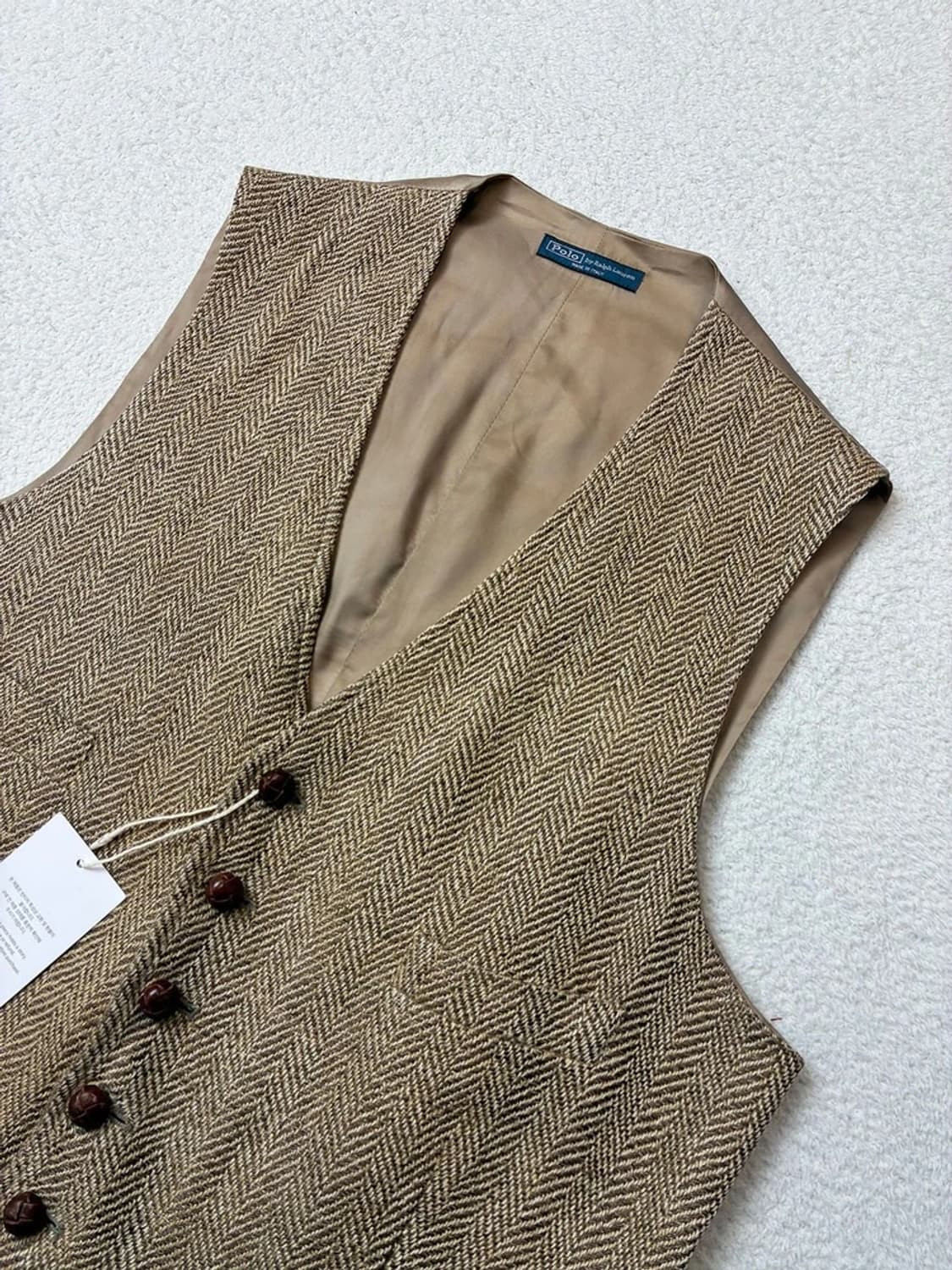 폴로 랄프로렌 90's 트위드 울 베스트 PN5936 상품이미지2