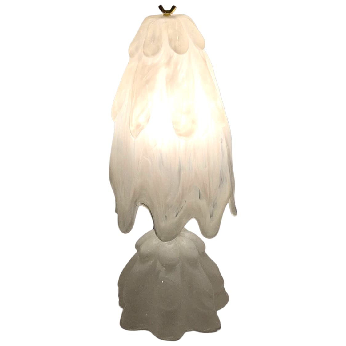 70s 이와타 요리코 화이트 마블 빅 램프 상품이미지2