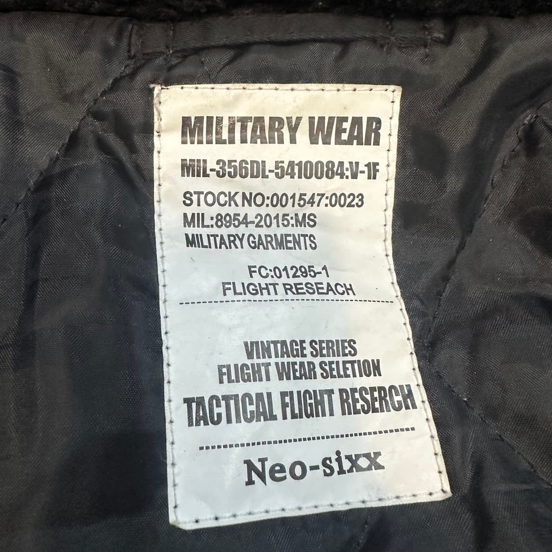 Neo-sixx MIL-356DL N3B 밀리터리 파카L 상품이미지4