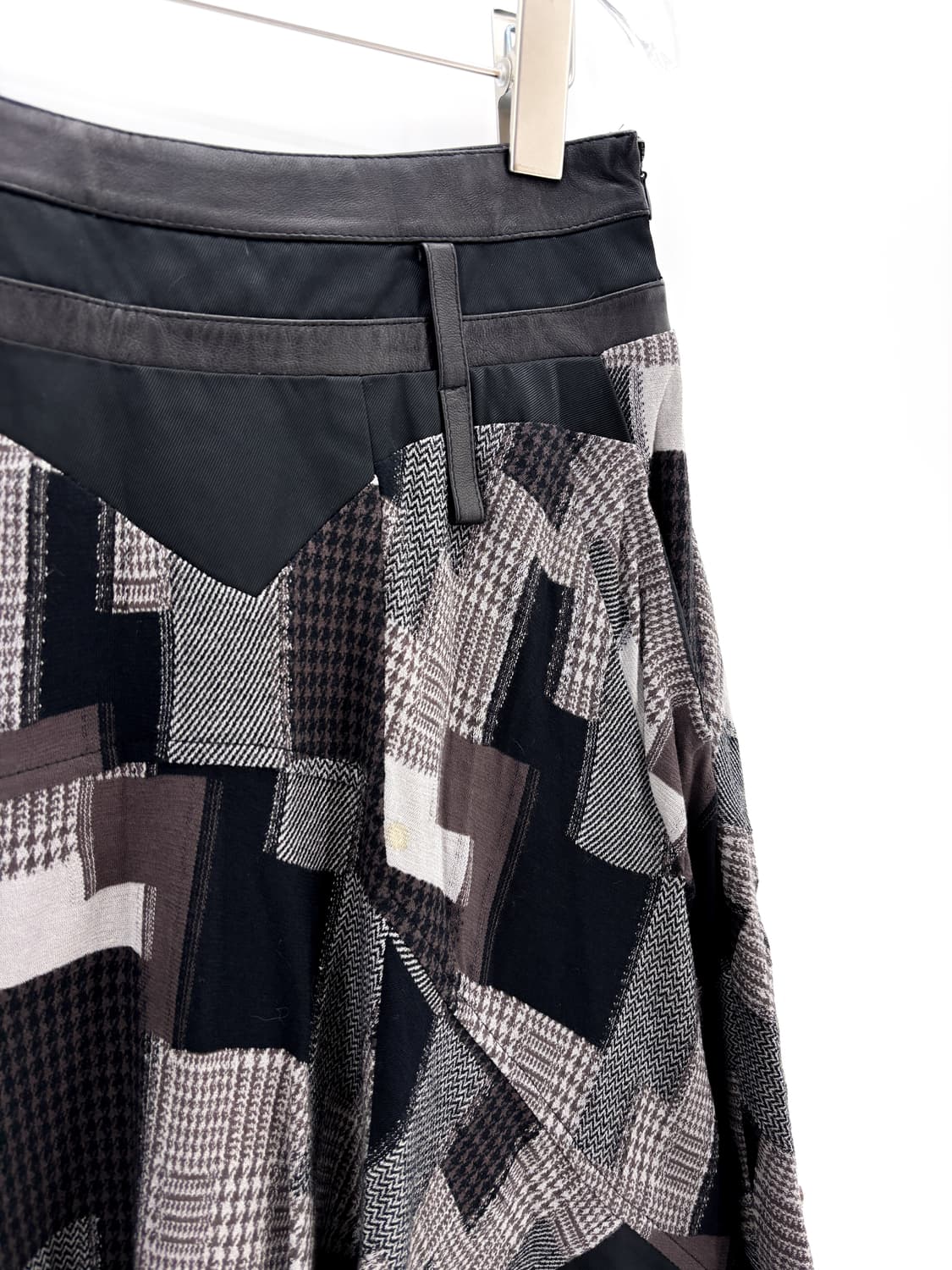 빈티지 양가죽 패치워크 스커트 상품이미지5
