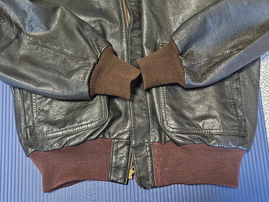 1980s L.L.Bean A-2 가죽자켓 상품이미지7