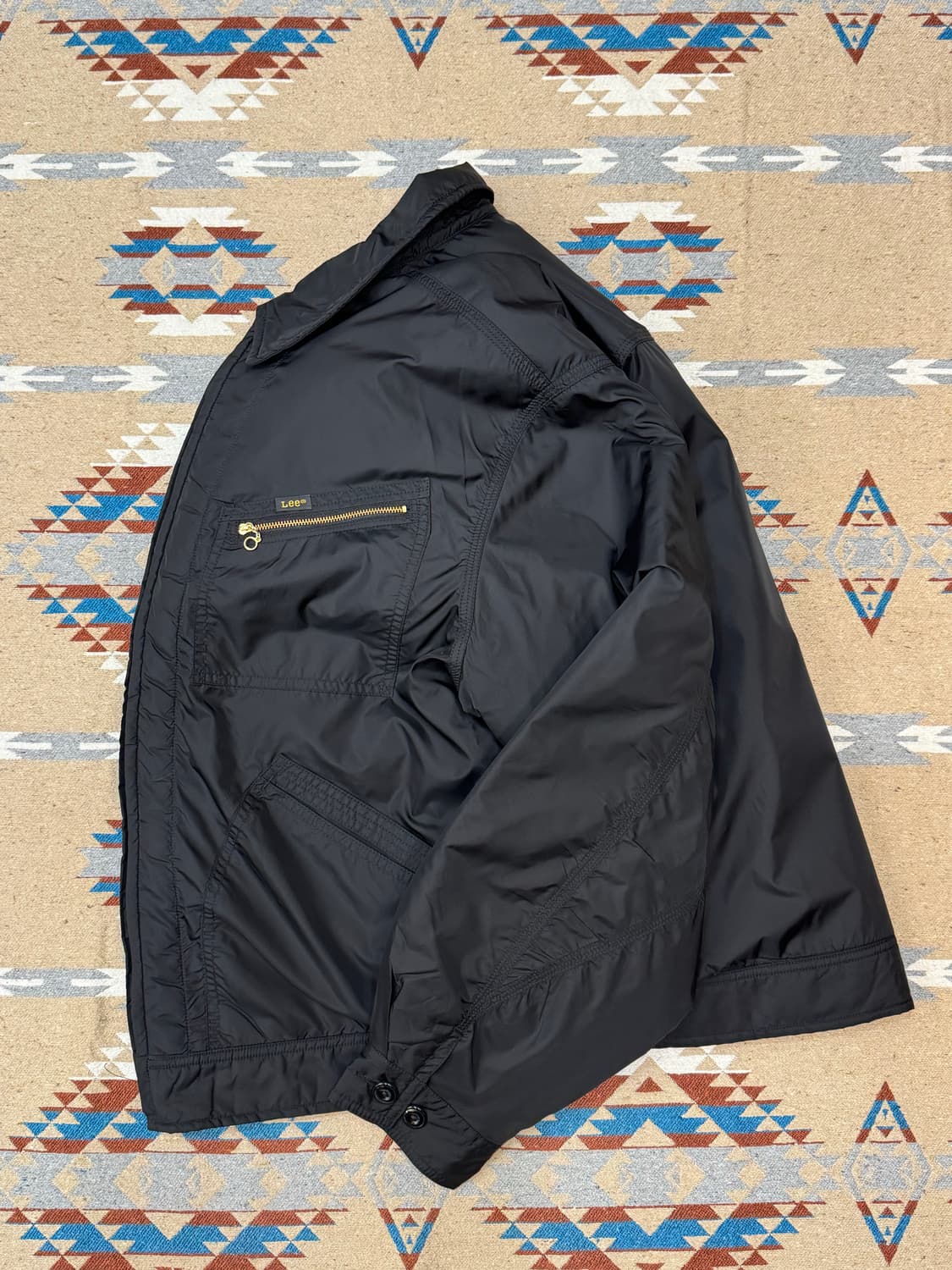 [L] 와코마리아 x 리 나일론 91-B 자켓 24FW 상품이미지7