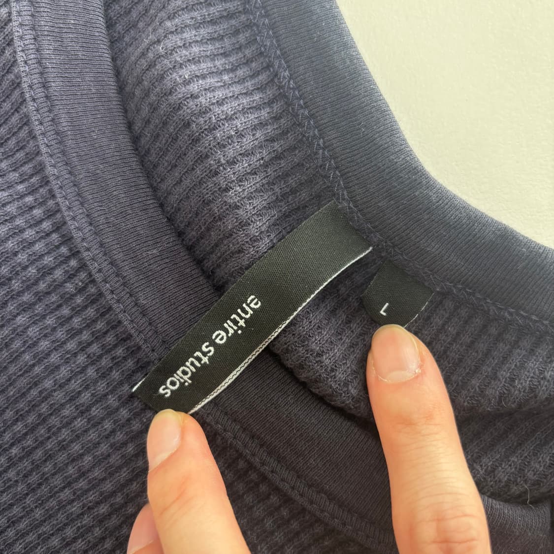 엔타이어스튜디오 티셔츠 ENTIRE STUDIOS Thermal Long 상품이미지5