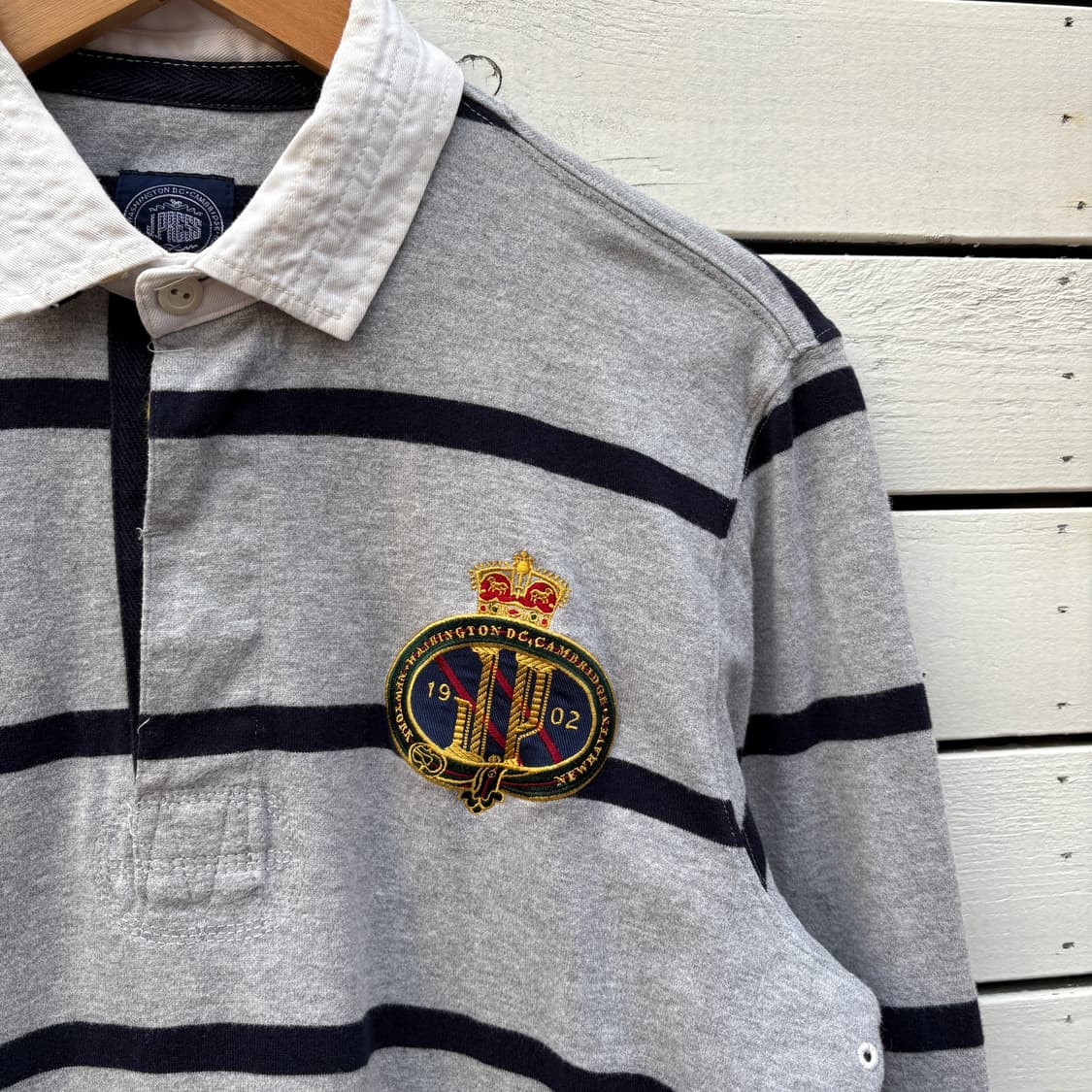 J Press 제이프레스 스트라이프 럭비티 상품이미지3