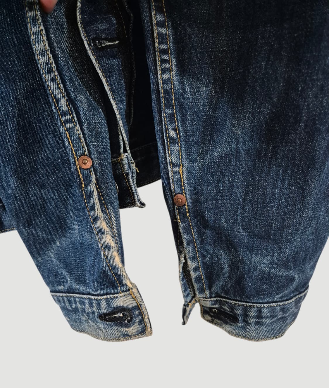 리바이스 90'빈티지 y2k 데님 청자켓 MEN 상품이미지4