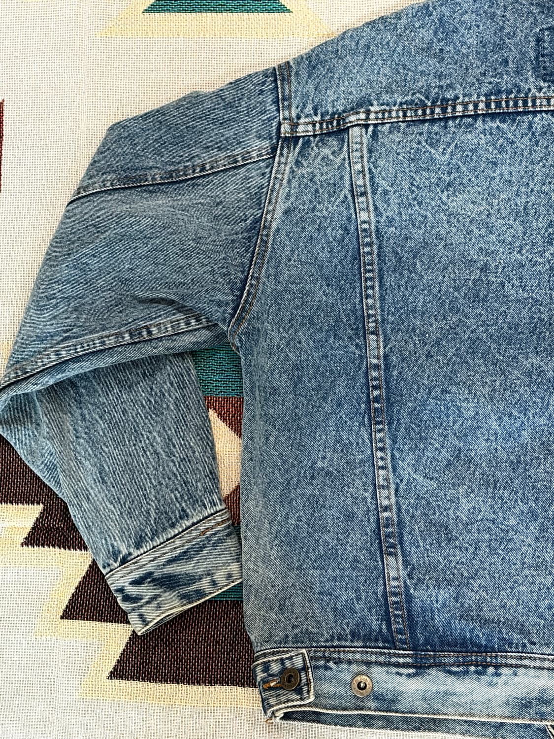 90s 맥호프 웨스터너 크롭 데님자켓 상품이미지9