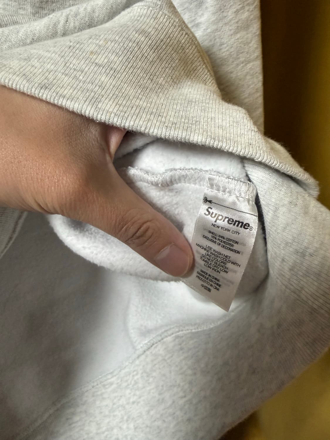 슈프림 크레스트 크루넥 맨투맨L 상품이미지4