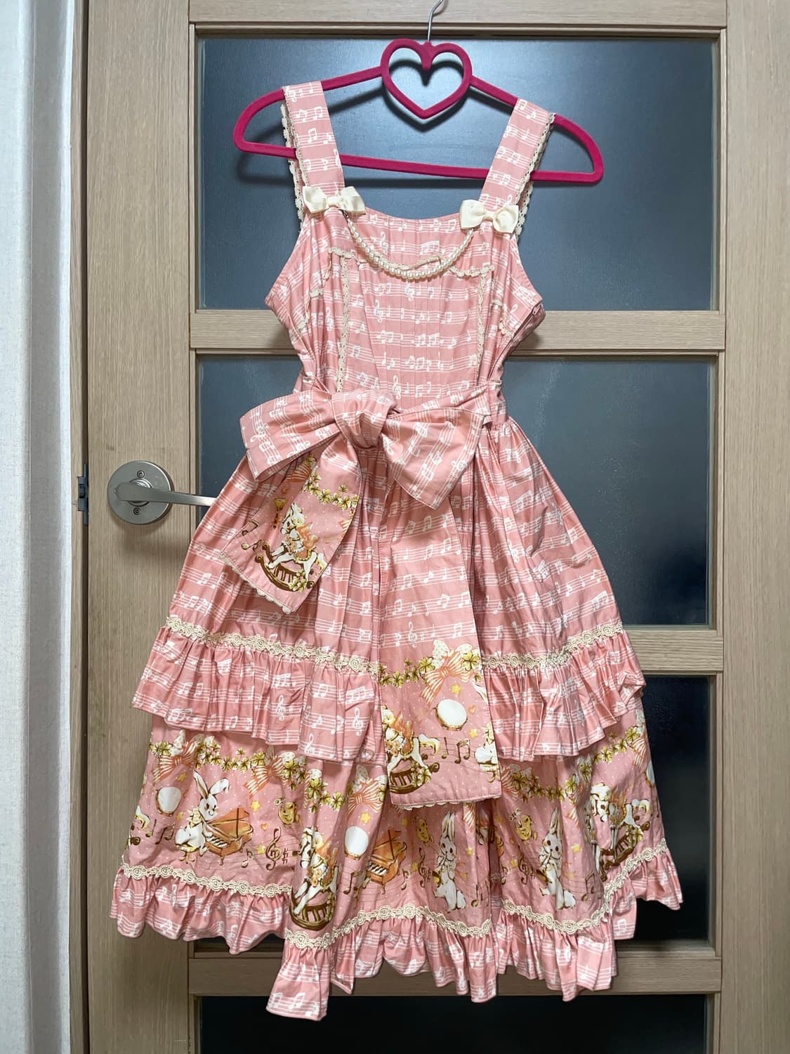 바디라인 음표토끼 로리타 점스카 jsk 상품이미지1