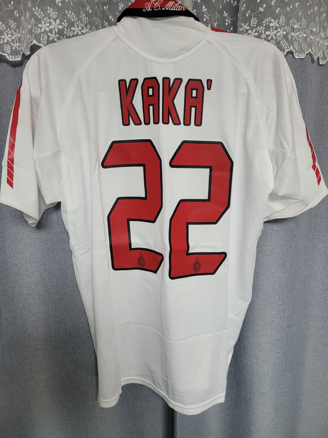 05/06 AC밀란 어웨이 반팔 22. 카카 상품이미지5