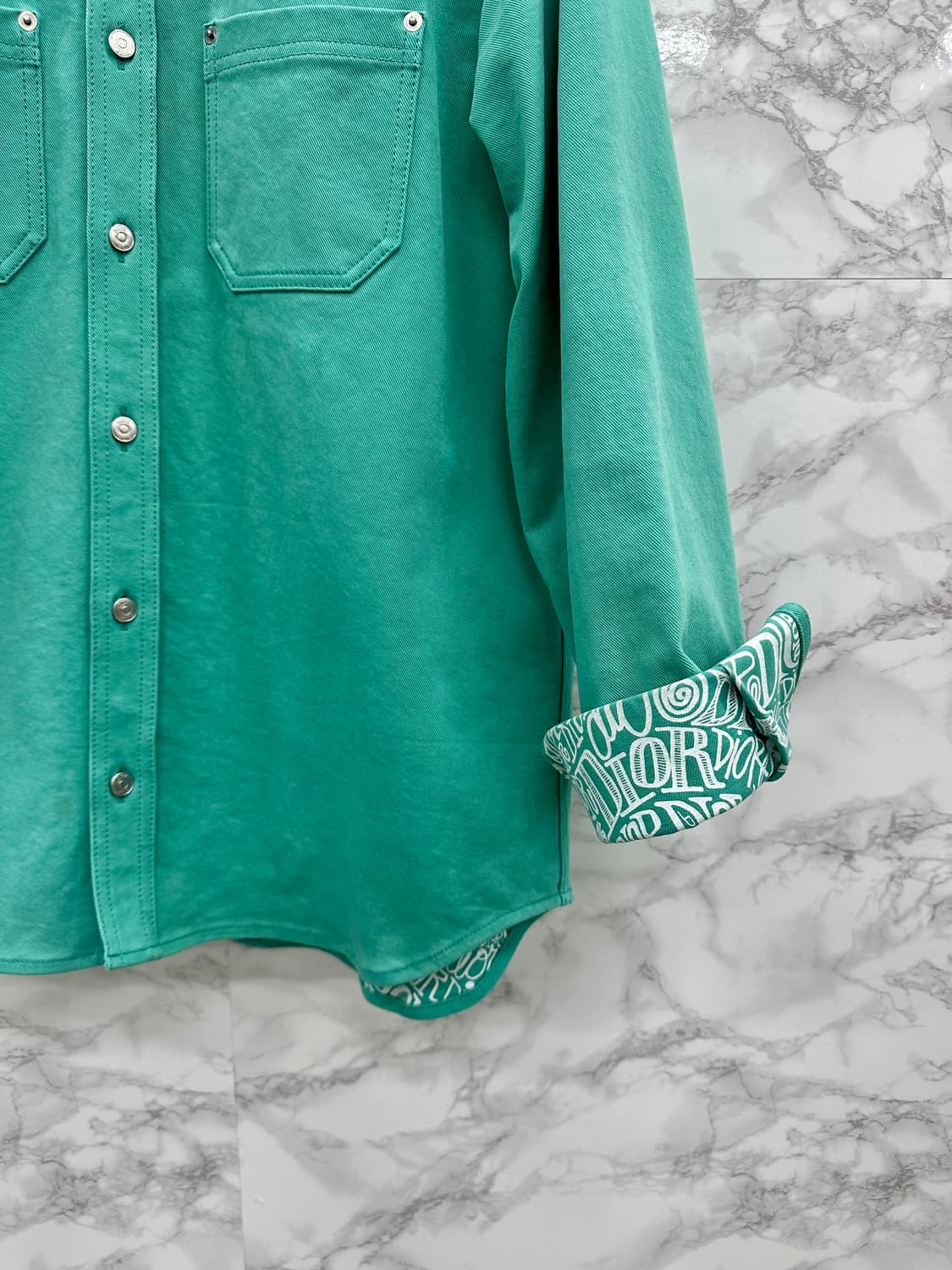 디올 숀스투시 데님자켓 39 상품이미지4