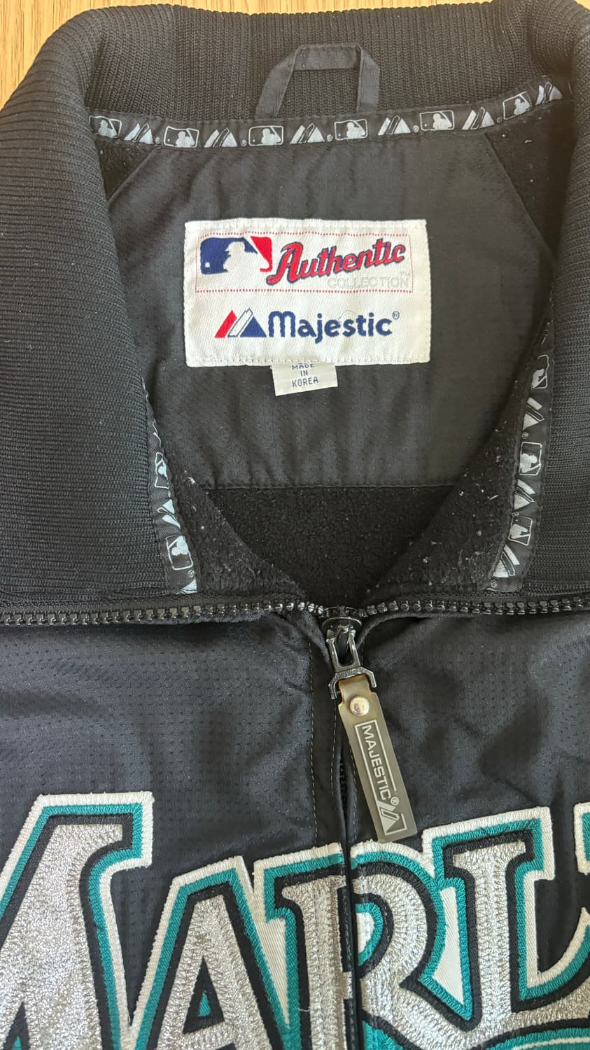 Majestic Florida Marlins Bomber Jacket 상품이미지6