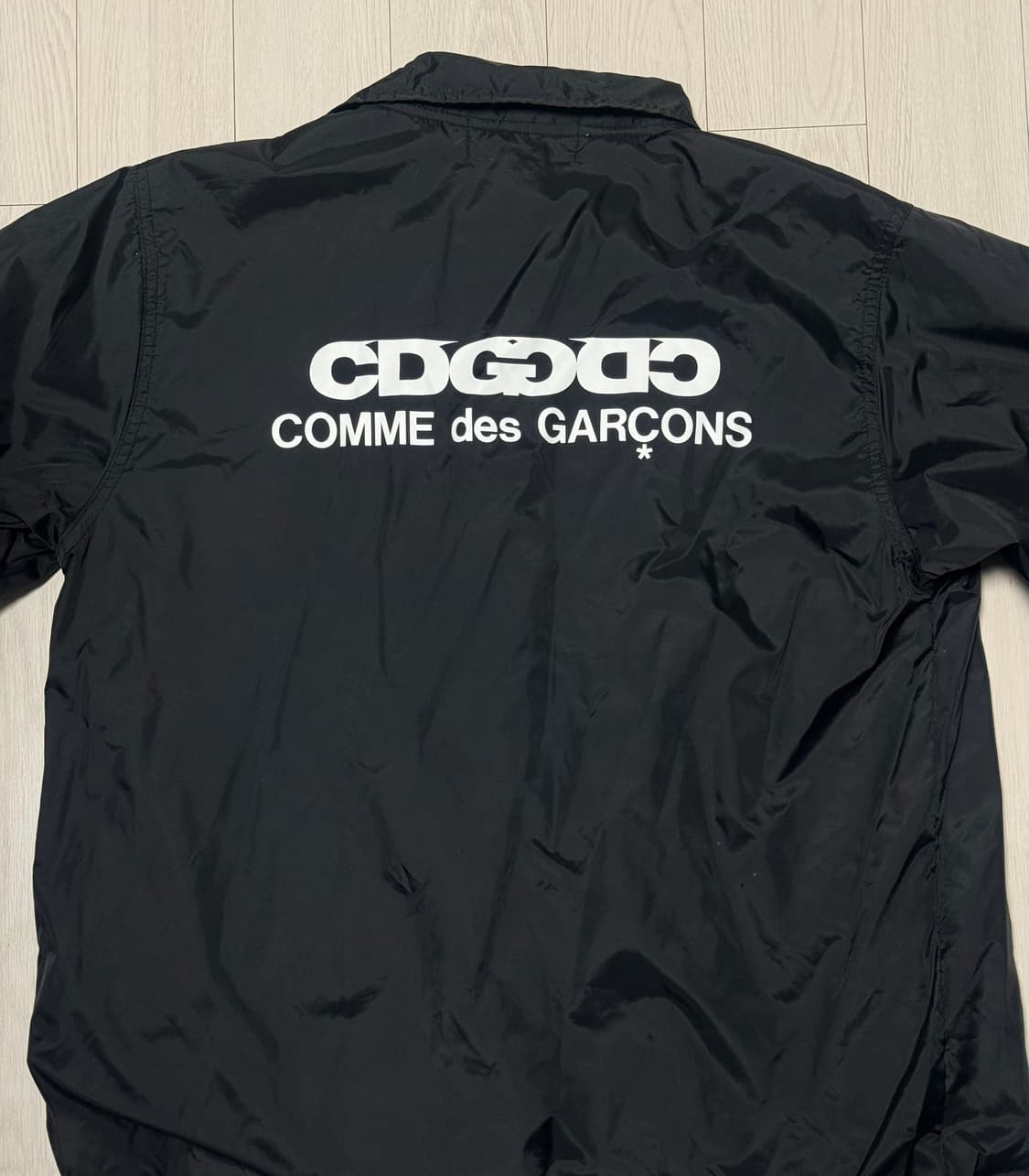 사이즈 M) 꼼데가르송 CDG 코치 자켓5 블랙 상품이미지2