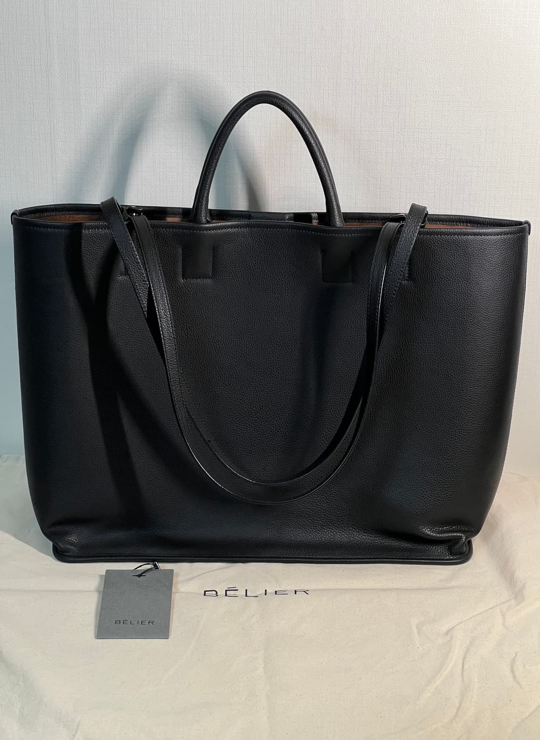 벨리에 케빈 토트백 블랙 정가 39.9만 판매 상품이미지1