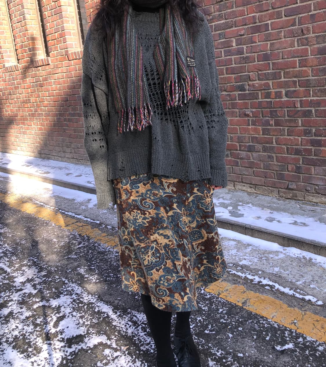 cozy skirt 상품이미지7