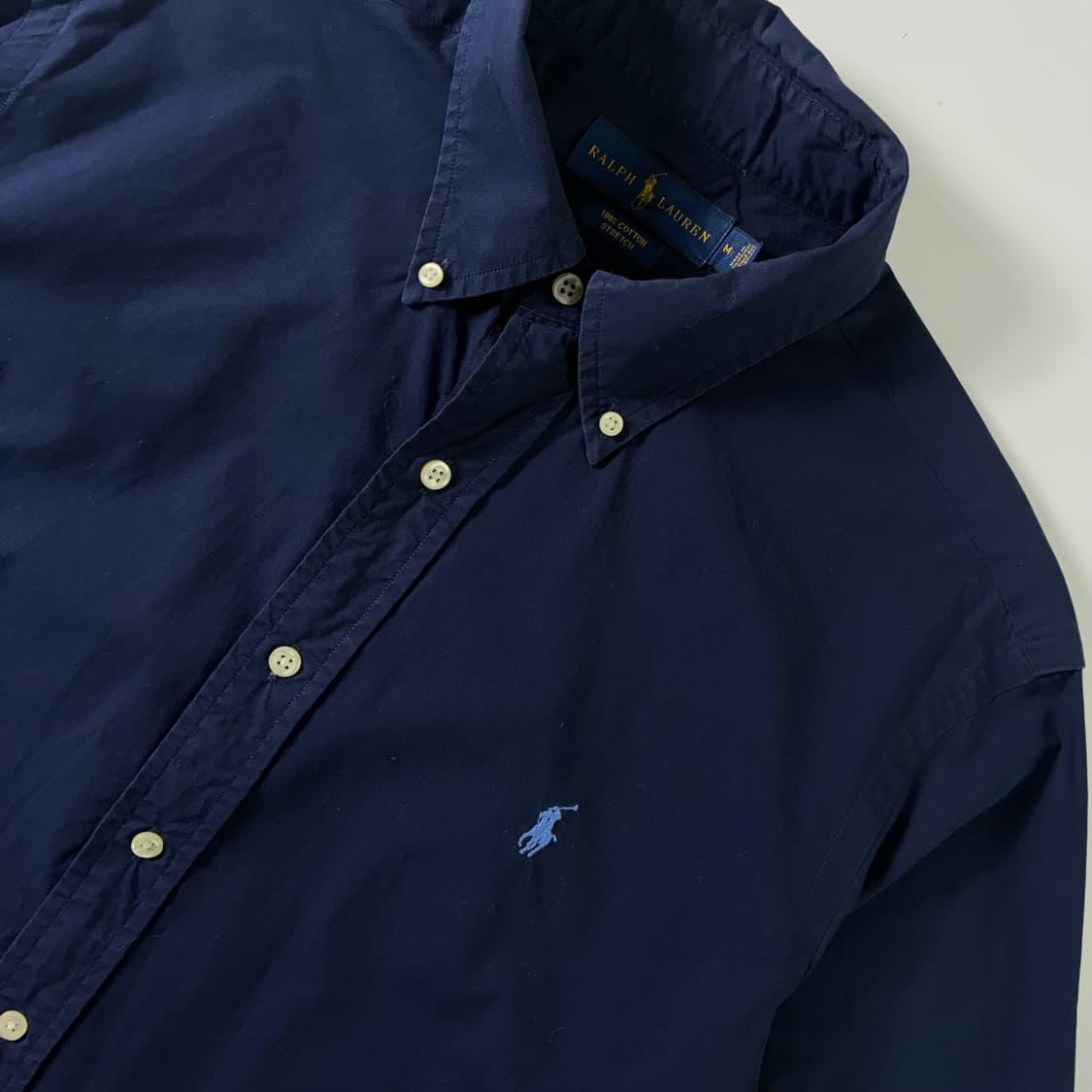 Polo  폴로 랄프로렌 자수 코튼 네이비 옥스퍼드 셔츠  상품이미지3