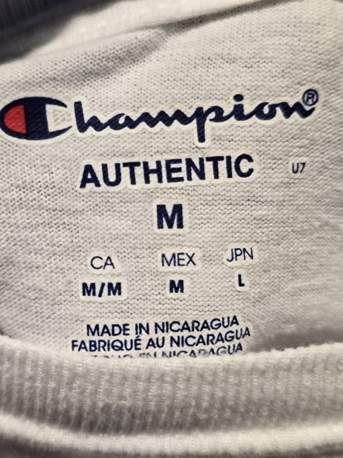Champion Authentic  Long-Sleeve T-Shirt 상품이미지4