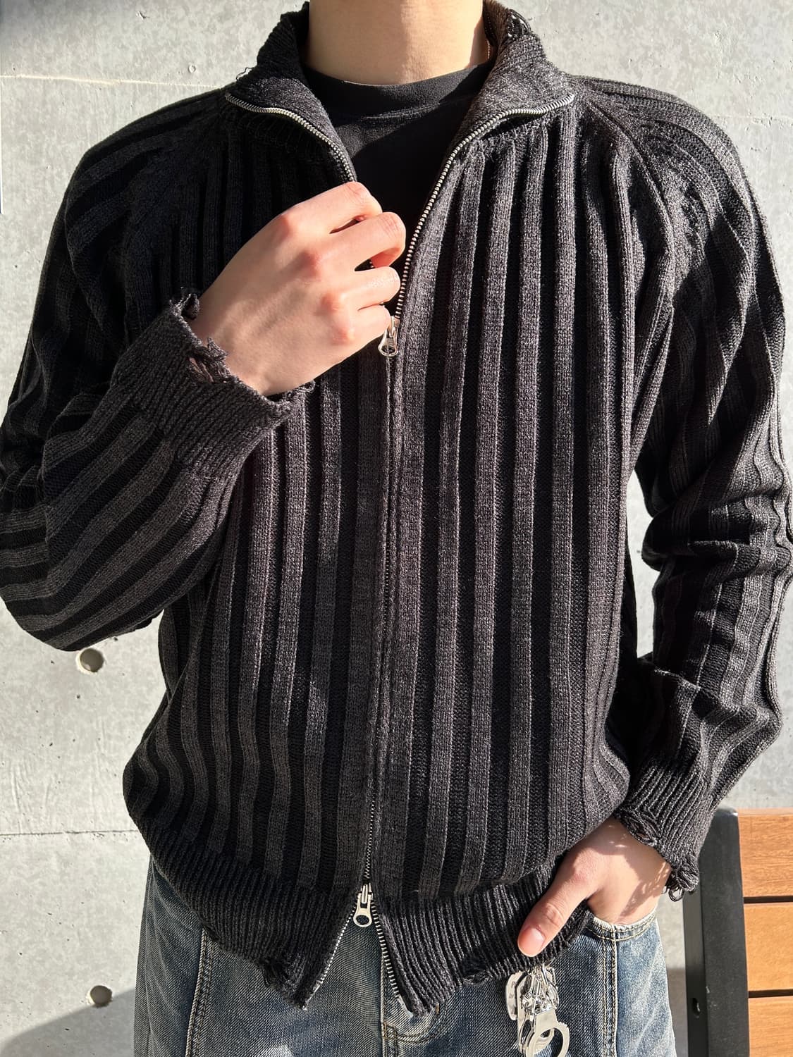 데미지 나그랑 집업 상품이미지1