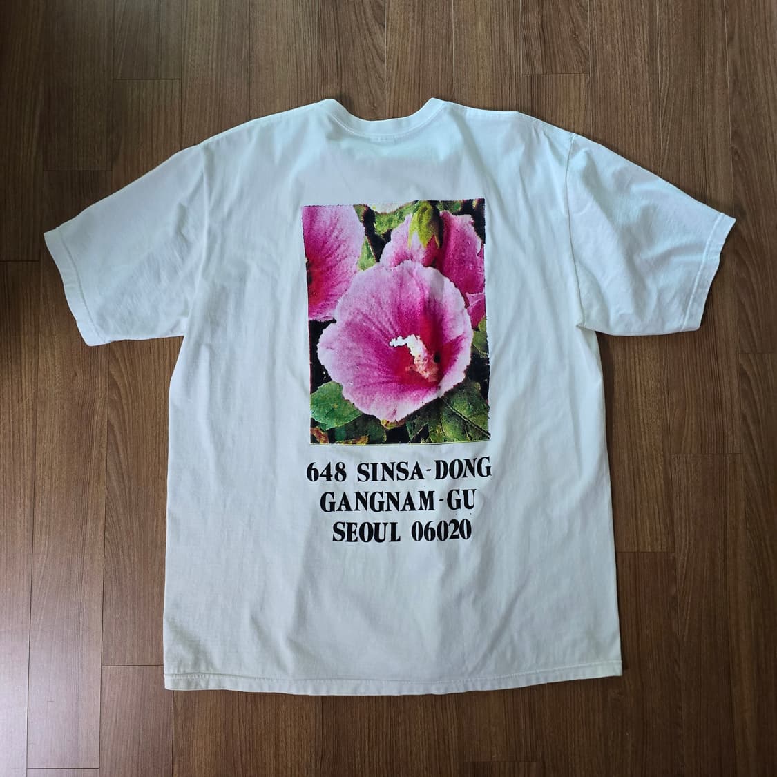 (XL) 슈프림 서울 박스로고 반팔 티셔츠 상품이미지5