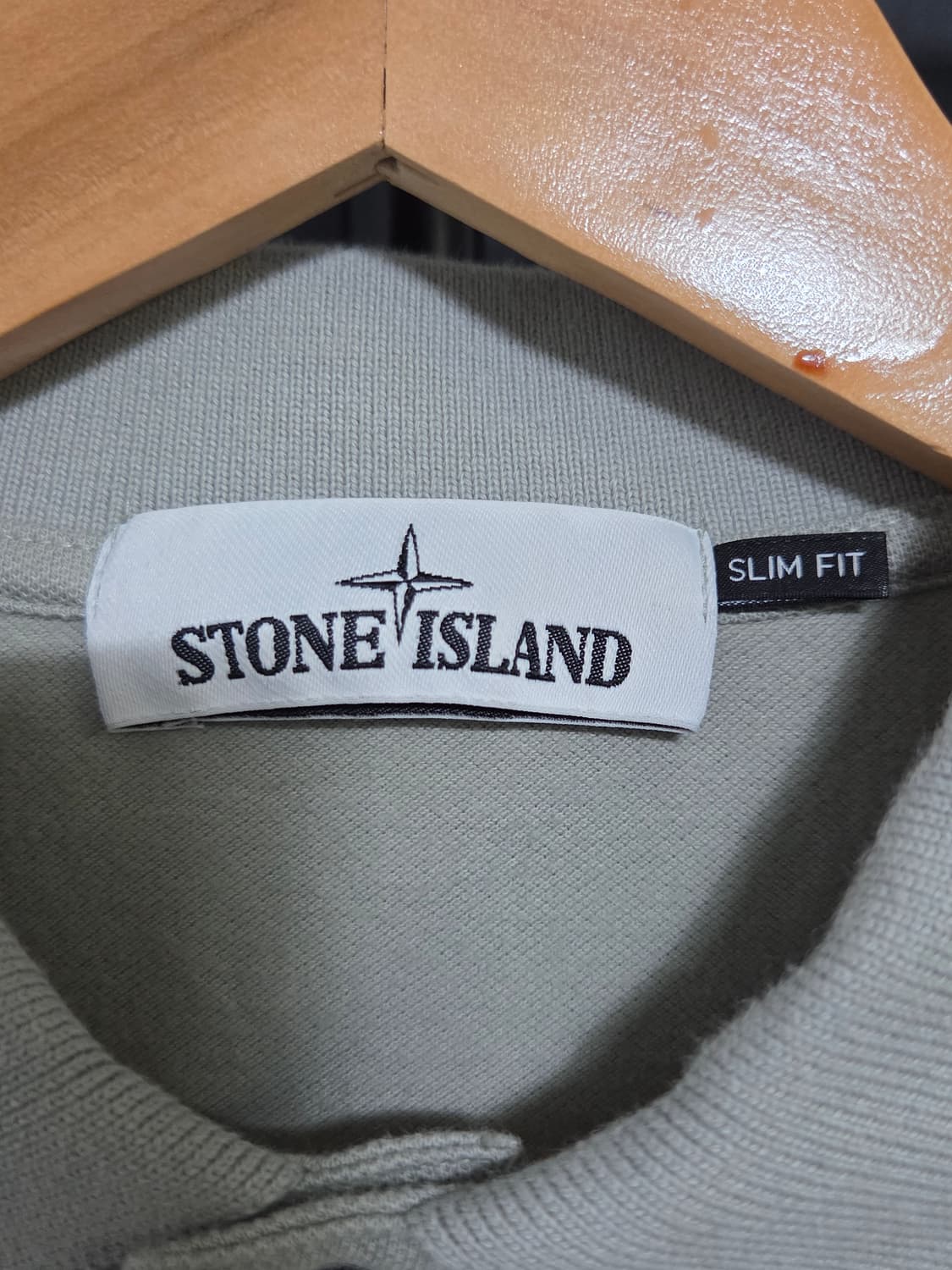 (정품) [스톤아일랜드] 컴퍼스 로고 패치 폴로 셔츠 | 00031 상품이미지3