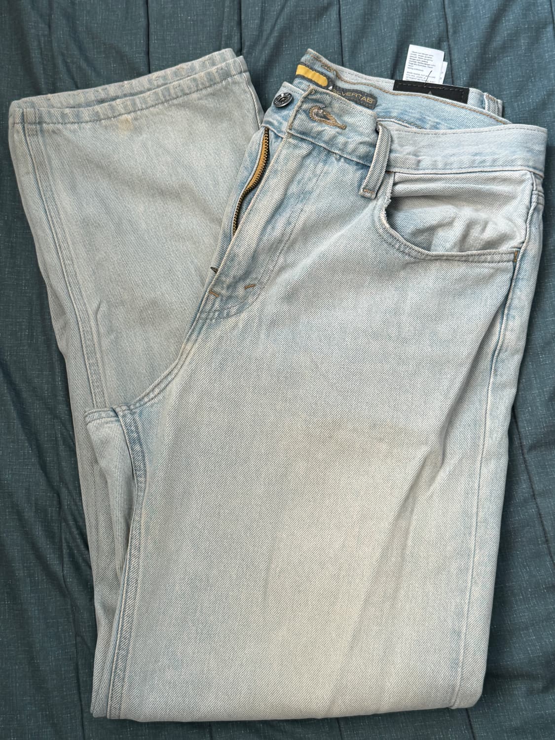 리바이스 실버탭 루즈핏 연청 데님 W32 L32 상품이미지4