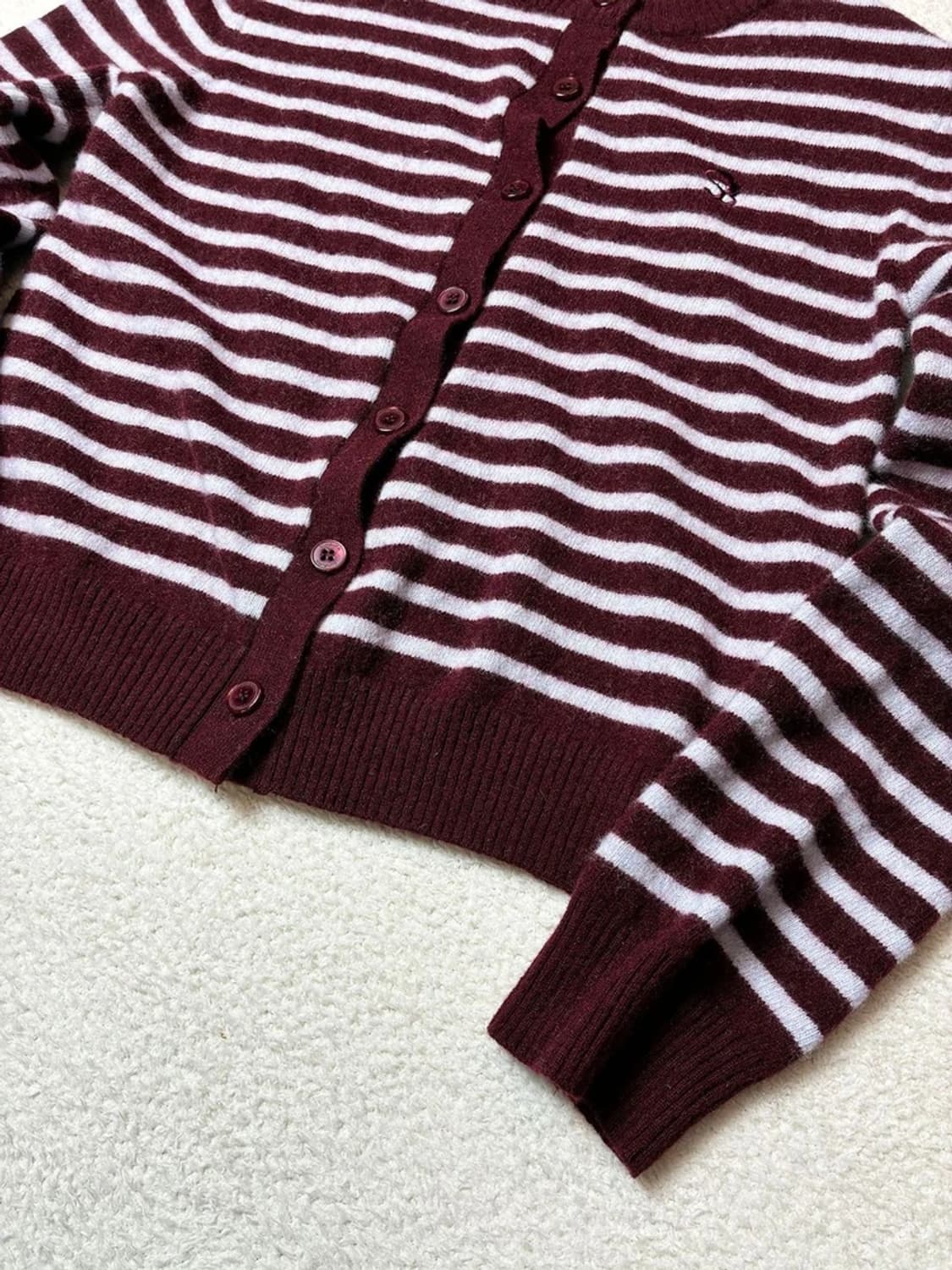 선번프로젝트 25FW 캐시미어 블렌드 라운드 가디건 PN6310 상품이미지6