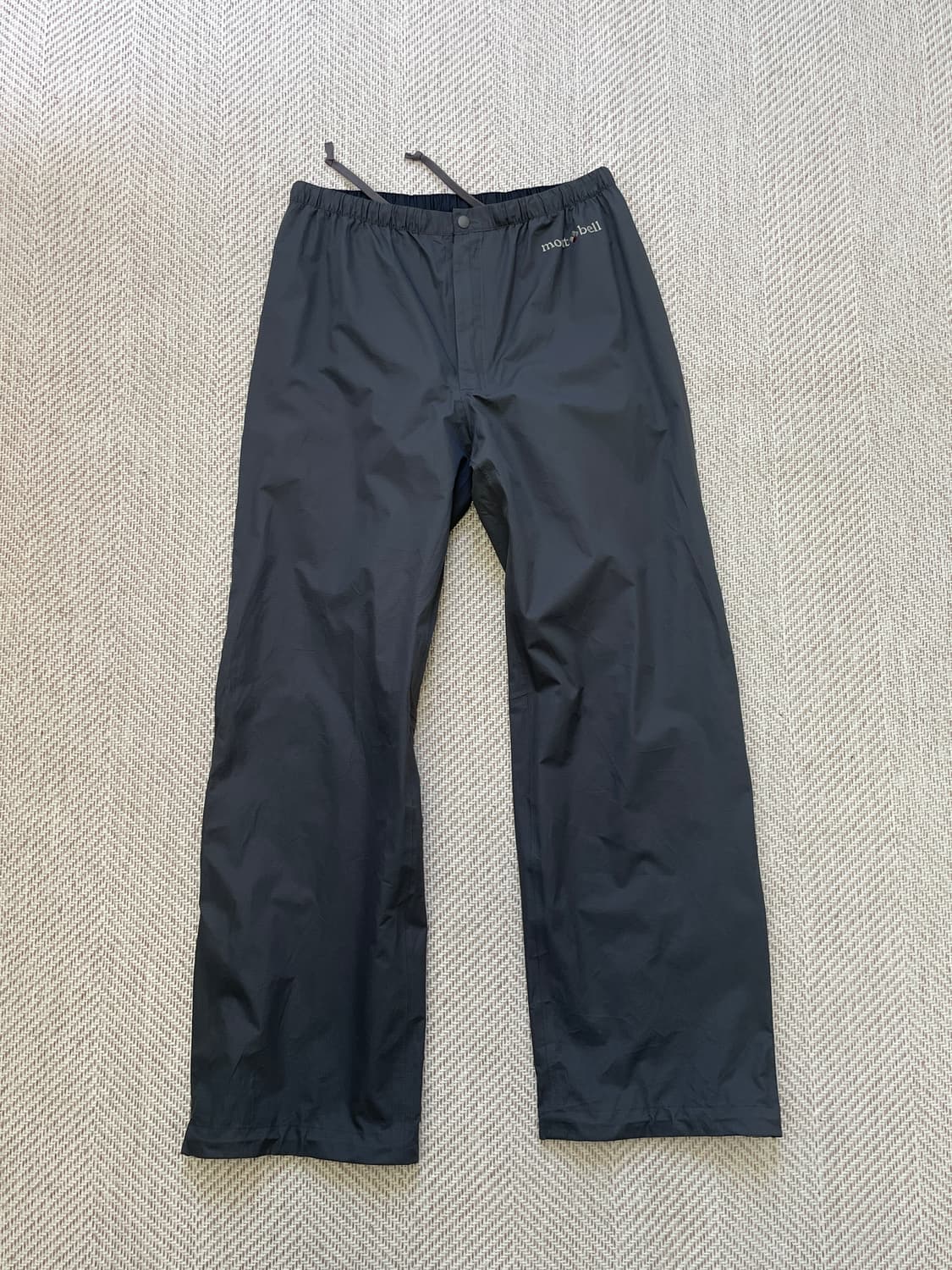 몽벨 경량 나일론 쉘 아웃도어 트랙팬츠   상품이미지1