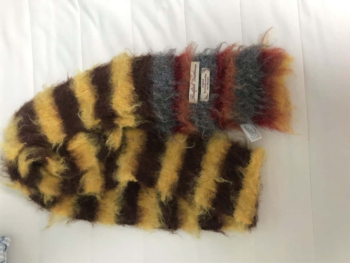 락피쉬웨더웨어 머플러 목도리 브라운 옐로우 상품이미지1