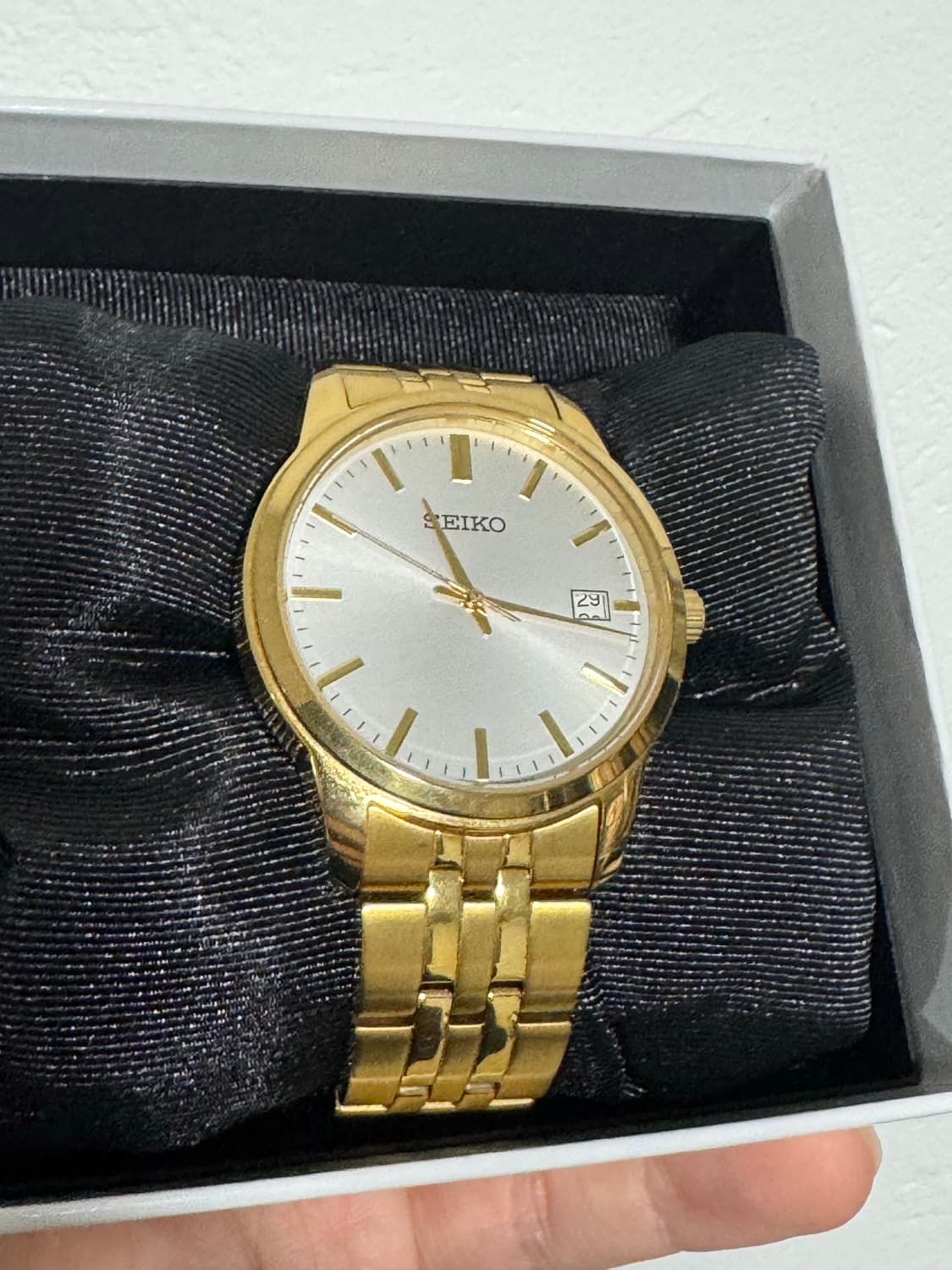 세이코 금장 SUR412P1 상품이미지5