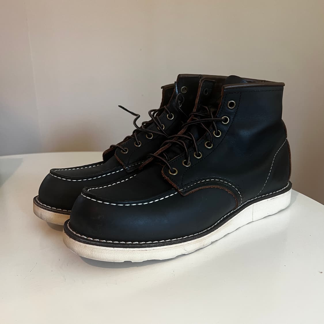 레드윙 6인치 클래식 목 블랙 프레리 부츠 상품이미지1