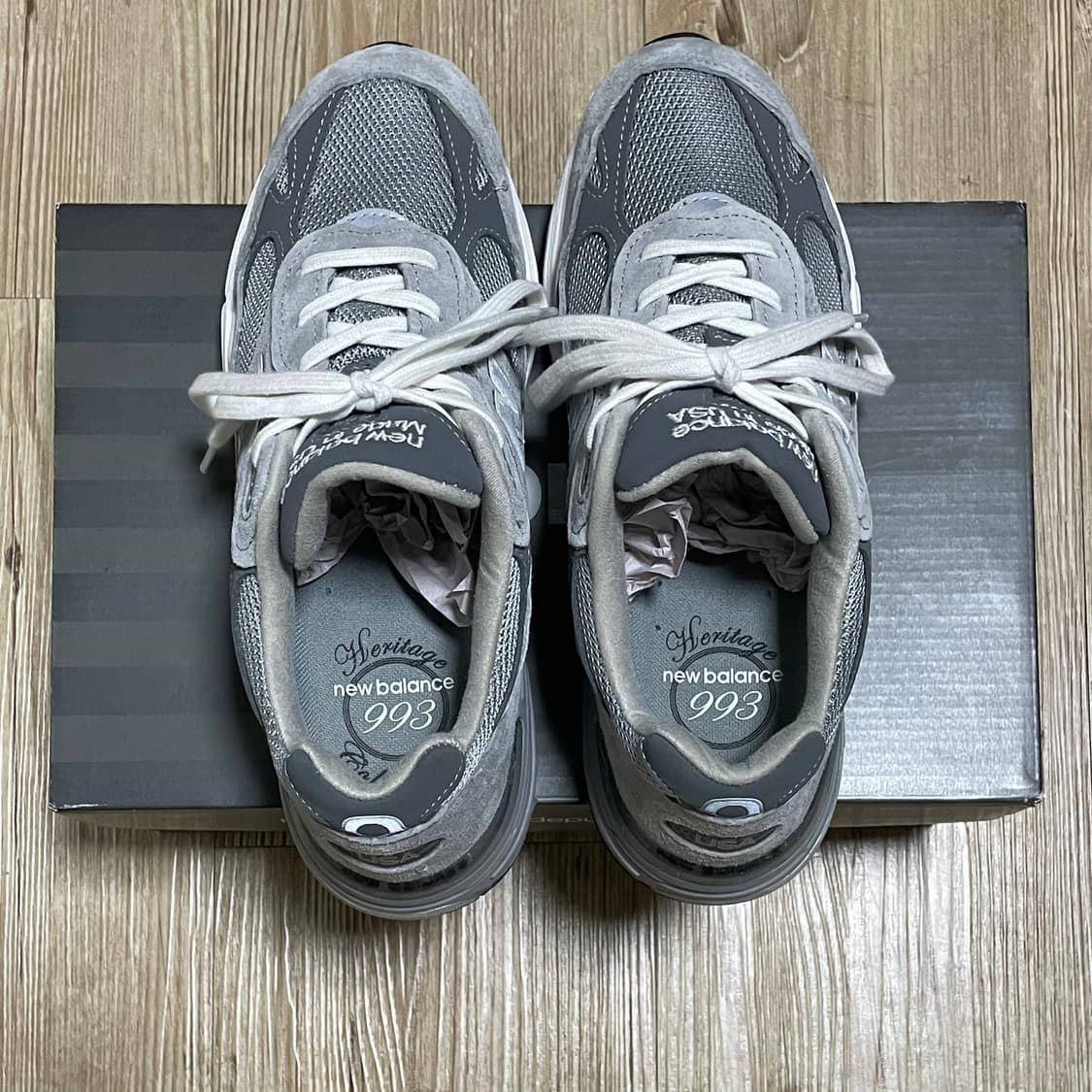 [W255]뉴발란스 993 그레이 B스탠다드 상품이미지2