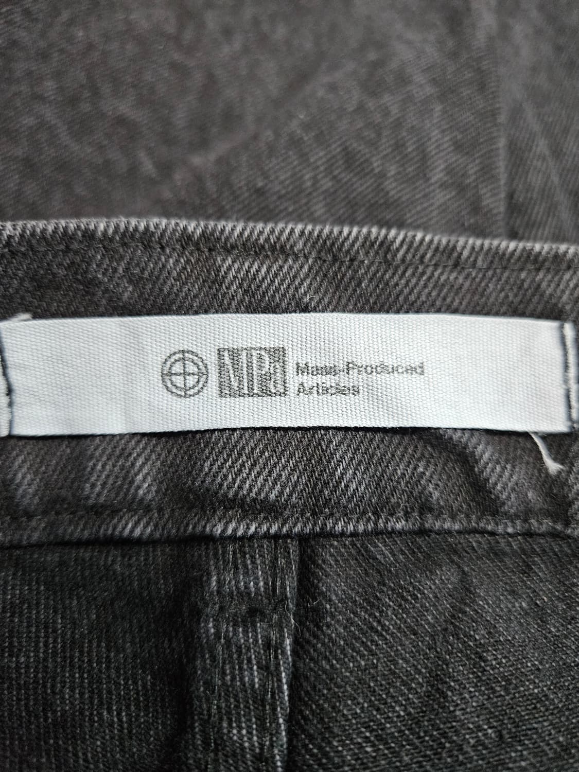 플라스틱 프로덕트 블랙컬러 남성 31~32 데님팬츠  상품이미지3