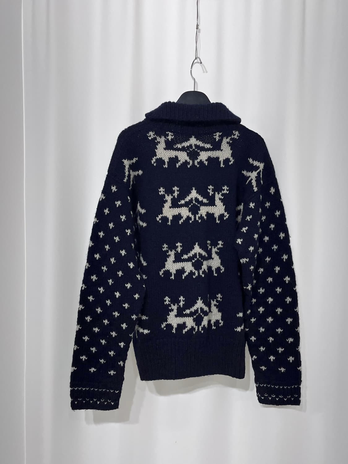 1990's NMD 45rpm knit zip up  상품이미지4