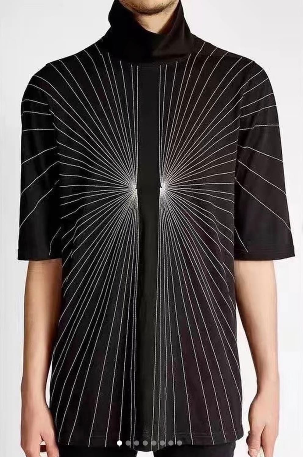 릭오웬스 17SS Ray High Neck Short Sleeve 티셔츠 상품이미지4