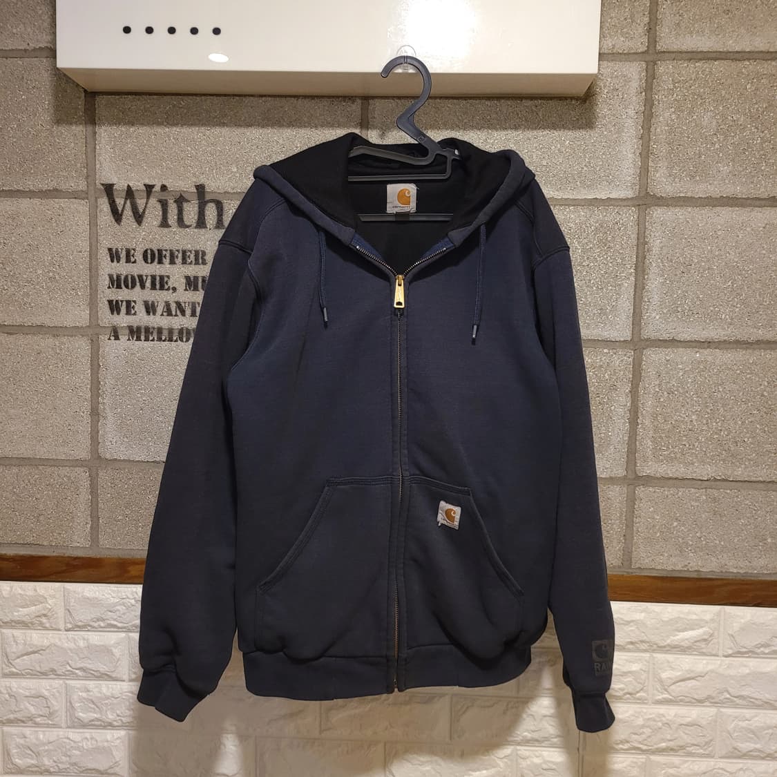 칼하트 레인디펜더 후드집업 S 상품이미지1