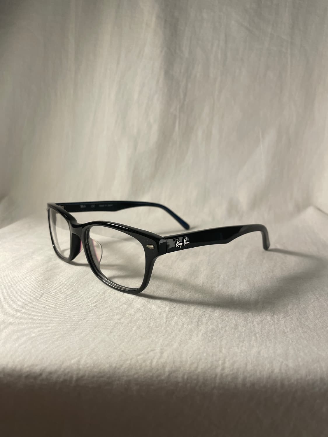 Rayban 블랙스퀘어 아세테이트 일본생산 상품이미지2