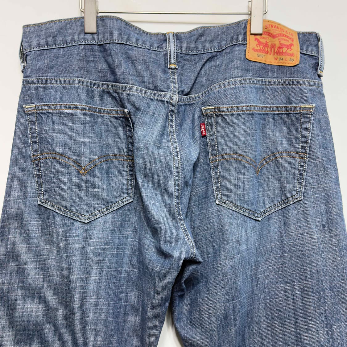 리바이스 569 데님팬츠 W34 L30 상품이미지8