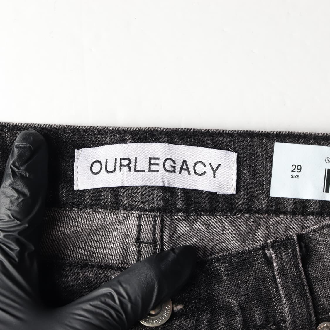 아워레거시 써드컷 슈메틀링 패치 데님 팬츠 나비 청바지 W29
 상품이미지6