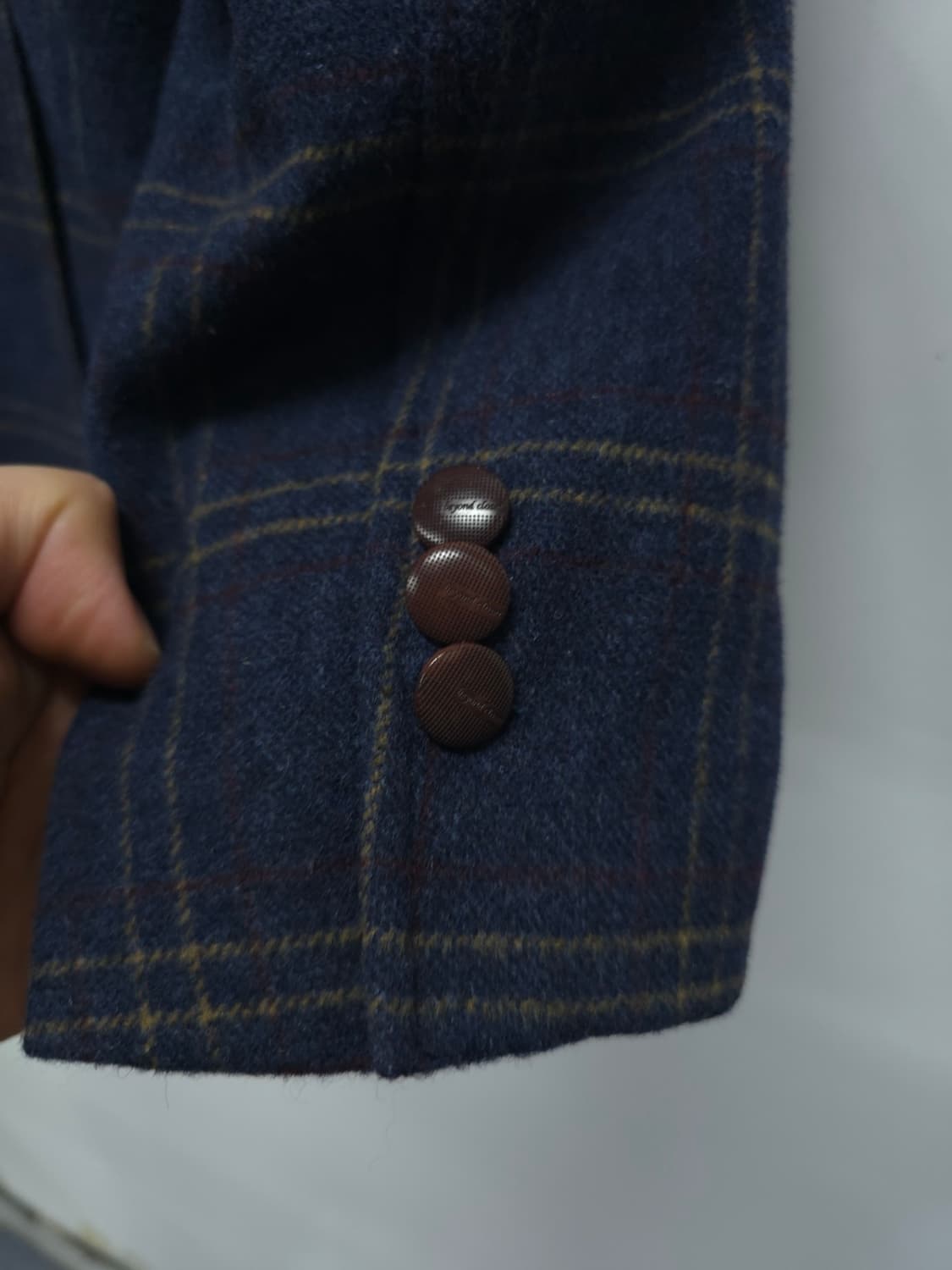 비욘드클로젯 모직 체크블레이져 (남성95-100) 상품이미지7