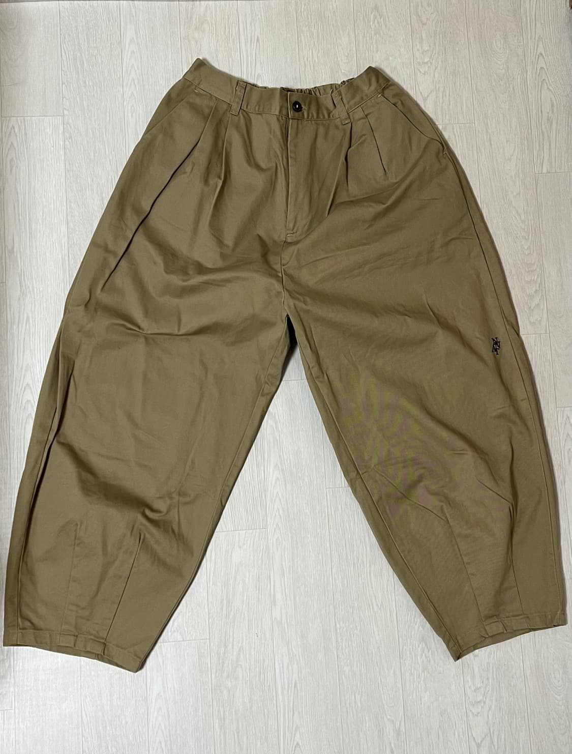 NENETS AUTHENTIC 2턱 벌룬 PANTS BEIGE 상품이미지1