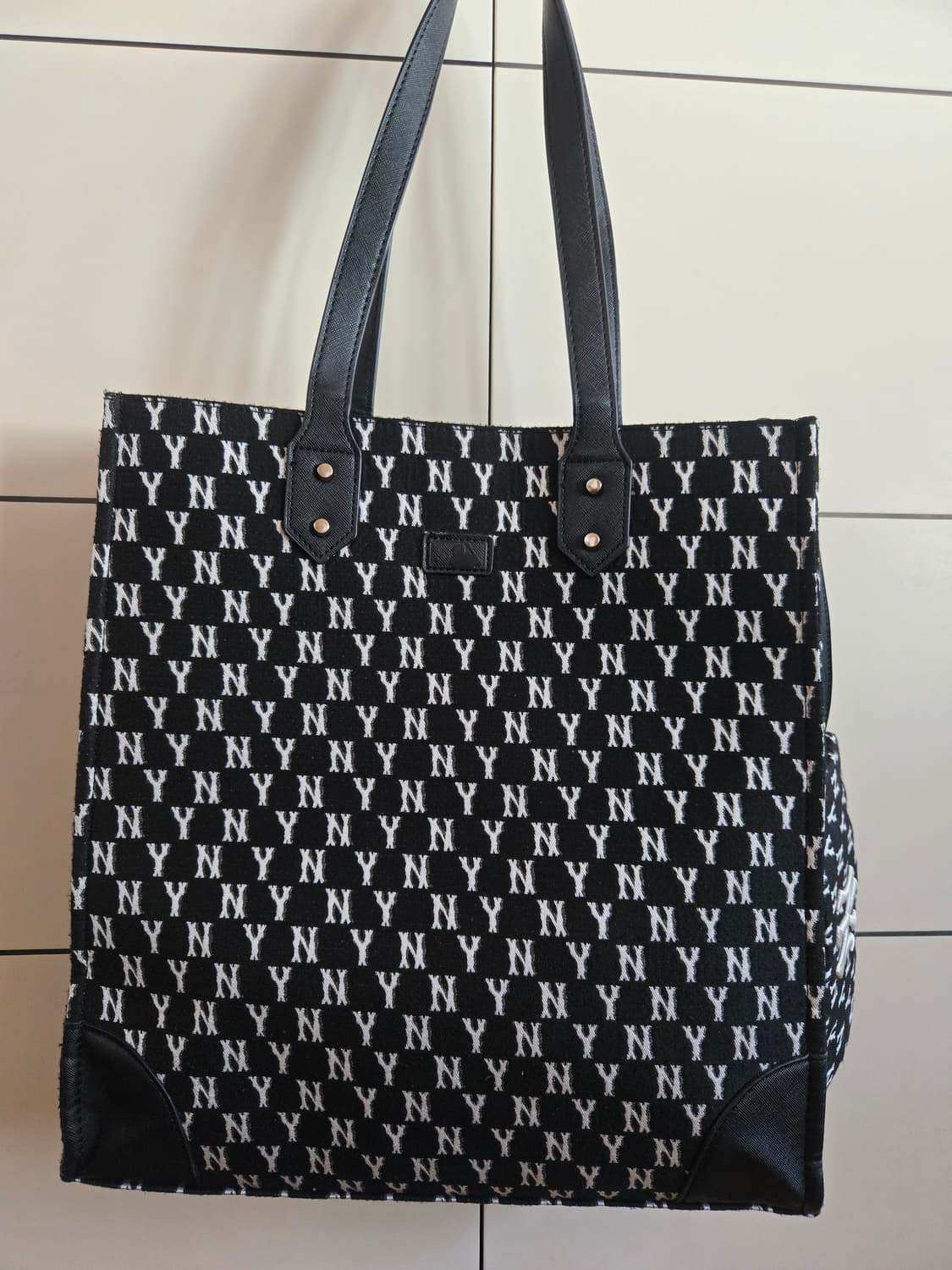 MLB 모노그램 자카드 토드백/숄더백 상품이미지3