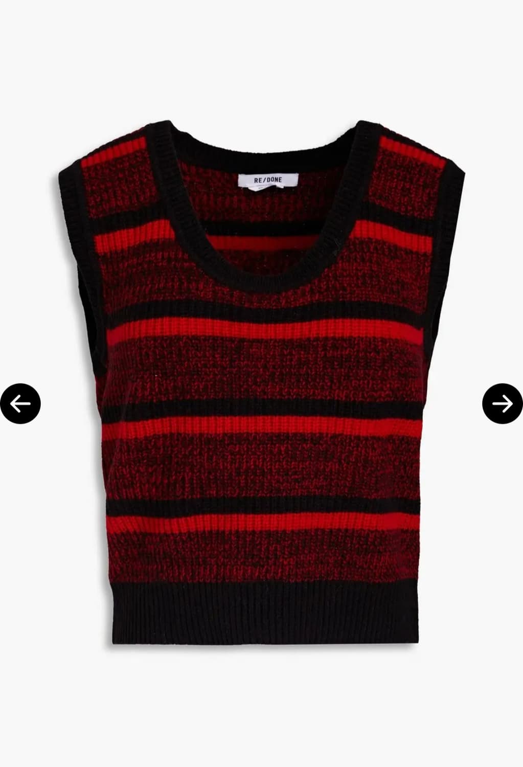 리던 redone 스트라이프 베스트 (새상품) 상품이미지2