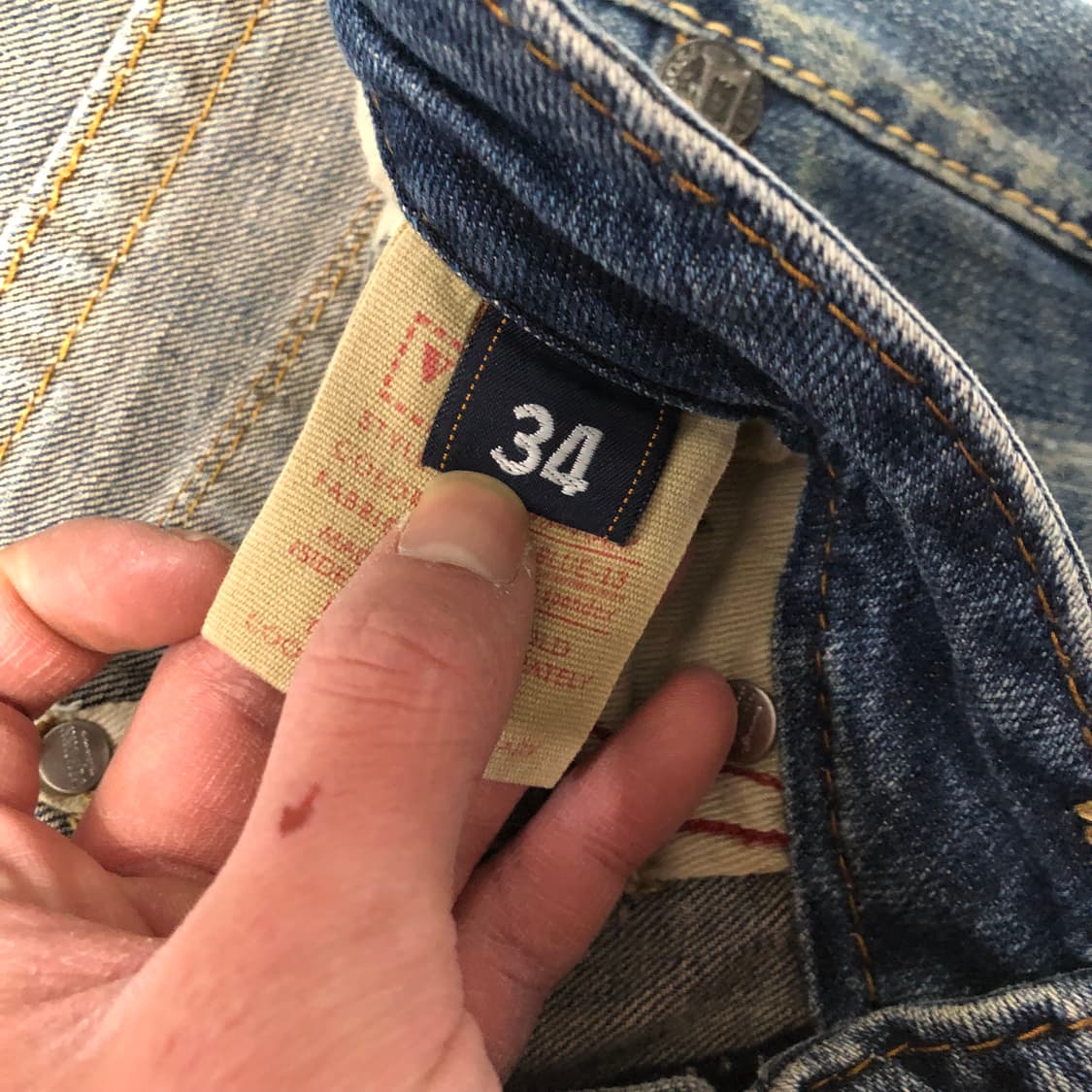 비고스파이톤 재팬 빈티지 부츠컷 데님팬츠 상품이미지9